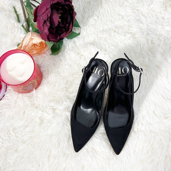 COPY - JLo heels color black and gold, size 9 - Picture 5 of 16